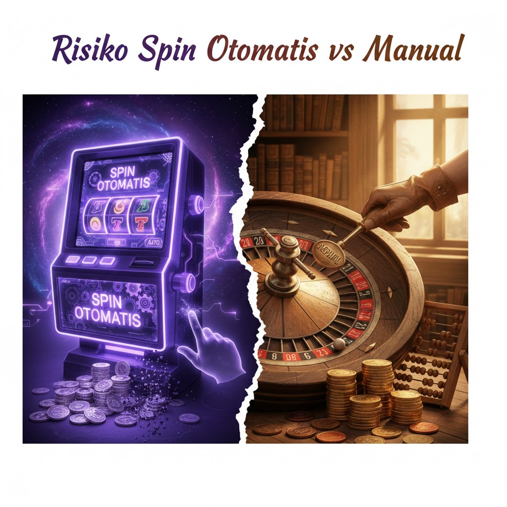 Risiko Spin Otomatis vs Manual : Mana yang Lebih Aman?